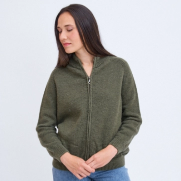 Gilet en laine alpaga pour femme 