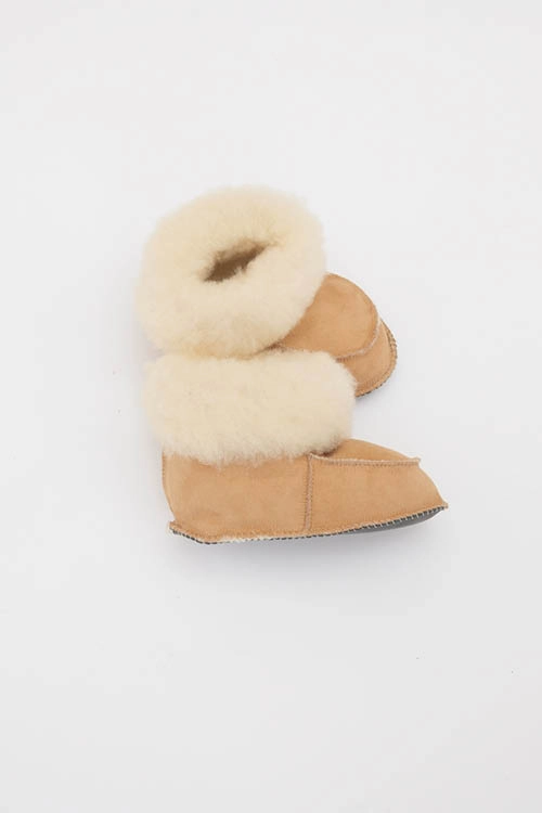 Chaussons peau d'agneau pour enfants