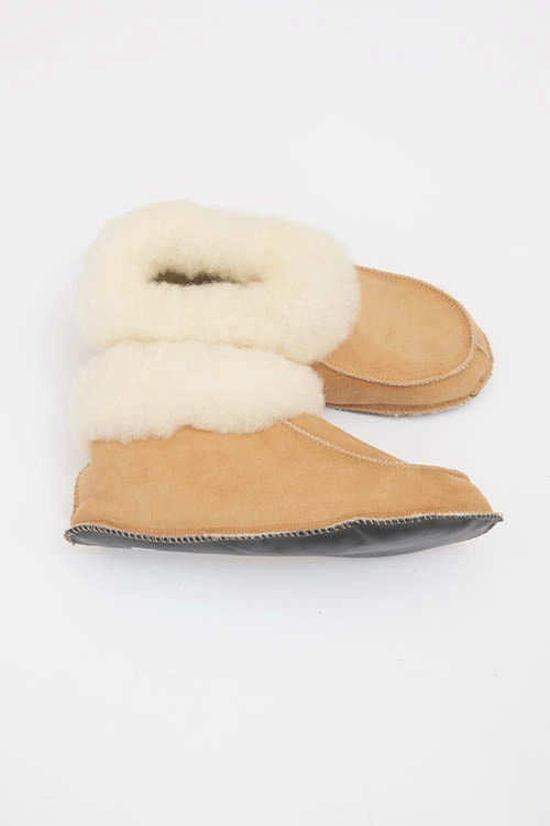 Chaussons peau d'agneau pour femmes