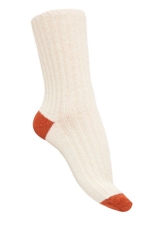 Chaussettes en laine recyclée