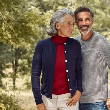 Cardigan à poches laine mérinos pour femme