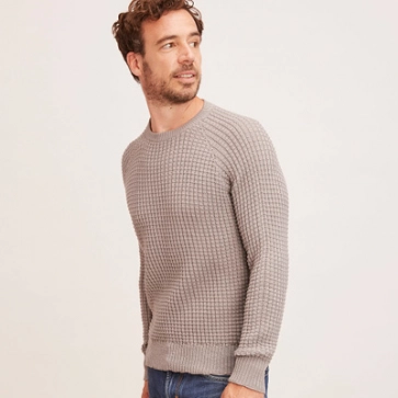 Pull en laine mérinos pour homme