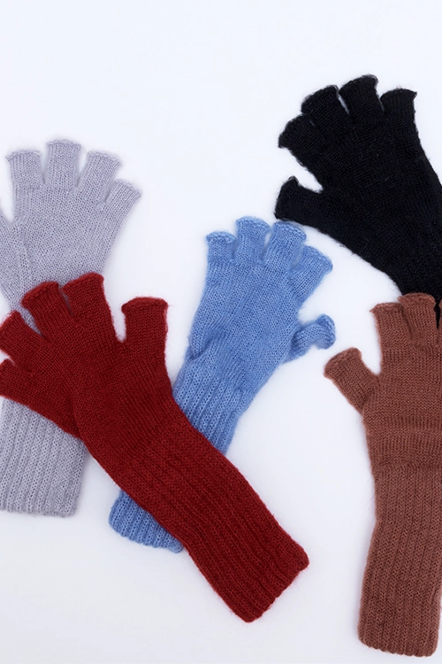 Mitaines laine mohair homme