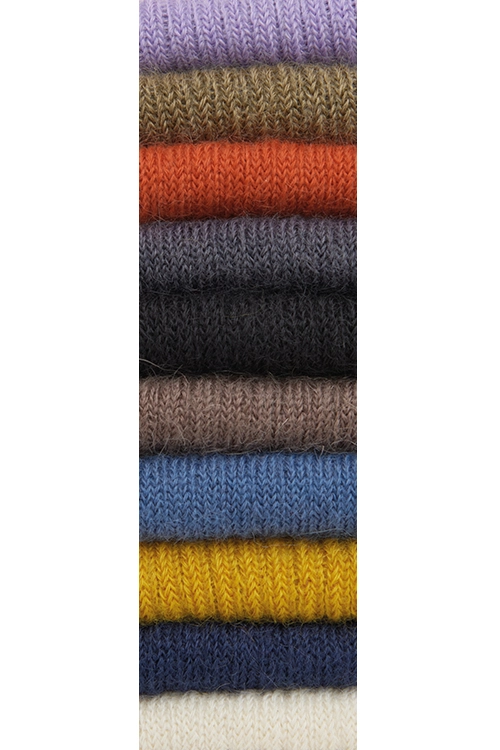 Mi bas mohair laine chaude