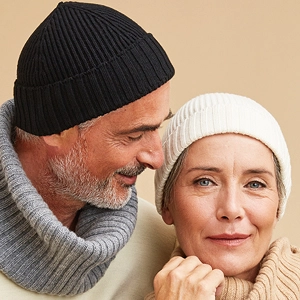 Bonnet laine cachemire femme