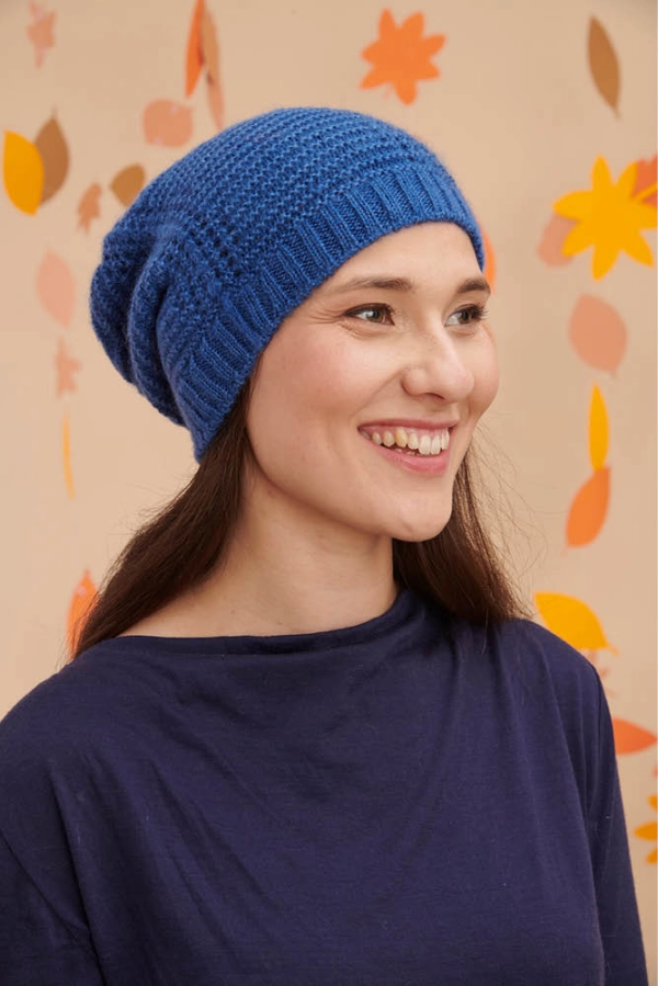 Bonnet laine gavroche  