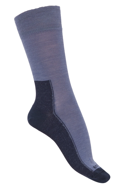 Chaussettes chaudes laine mérinos et soie ultra-solides
