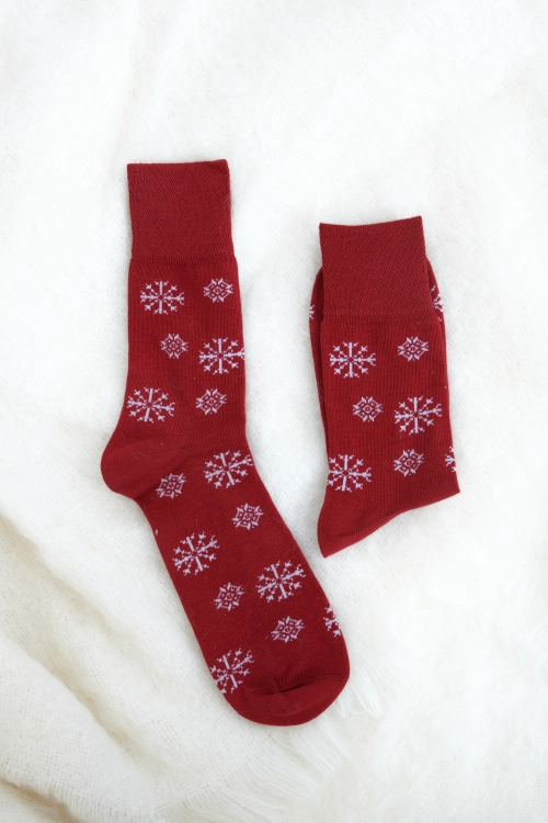 Chaussettes coton flocons cohiv 4