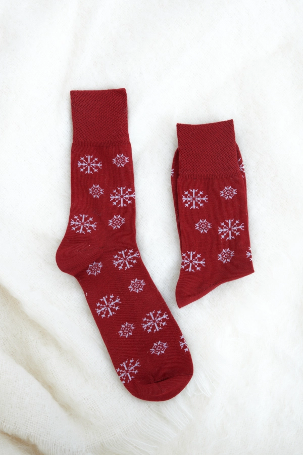 Chaussettes coton flocons cohiv 4