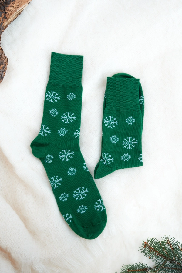 Chaussettes coton flocons cohiv 5