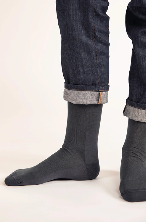 Chaussettes fil ecosse biologique feur 1 2