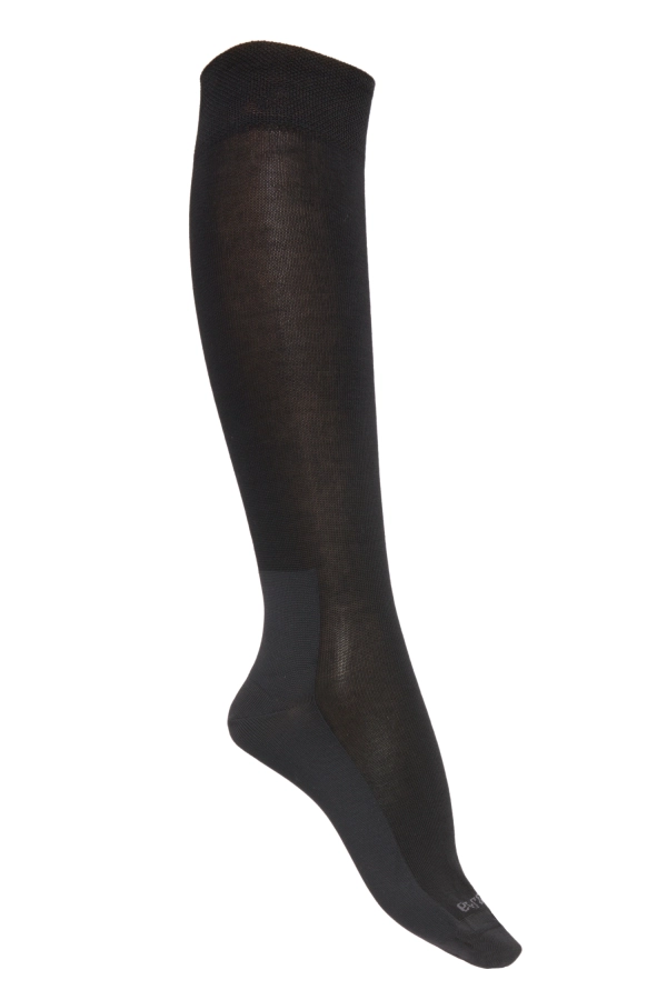 Chaussettes hautes fil ecosse mbfeur 1 w7