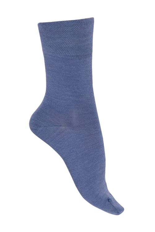 Chaussettes sans couture laine mérinos et soie