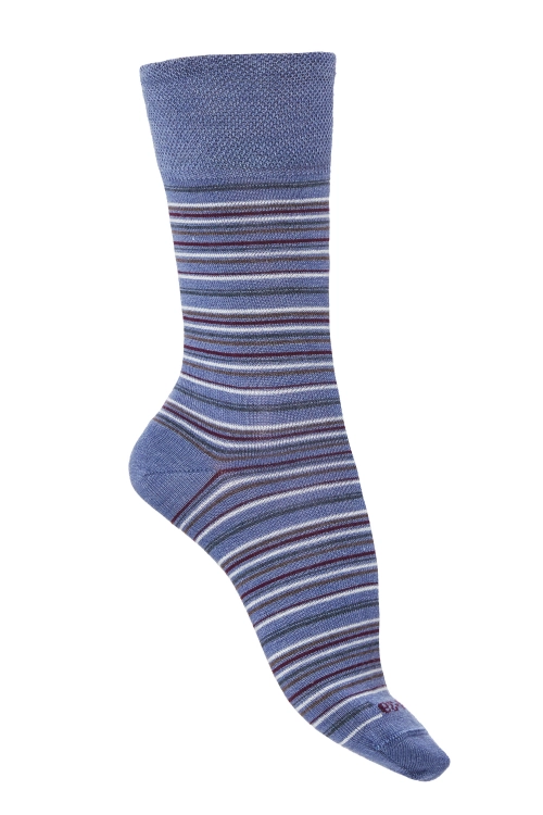 Chaussettes laine merinos et soie sm 3 w7
