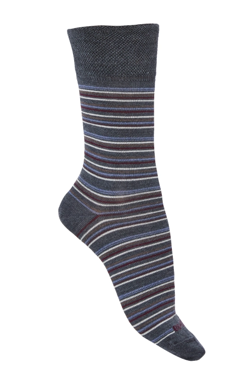 Chaussettes laine merinos et soie sm 4 w7