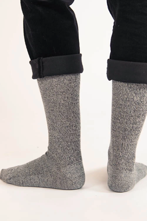 Chaussettes laine sans elastique chinees sesm