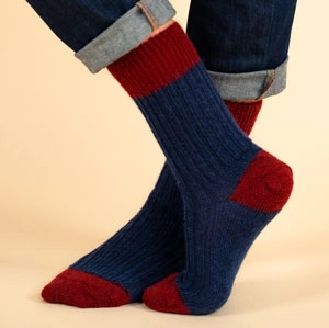 Chaussettes laine mohair santé  