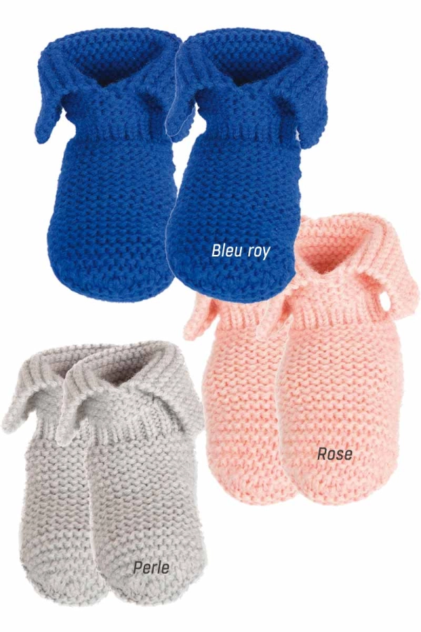 Chaussons laine bébé