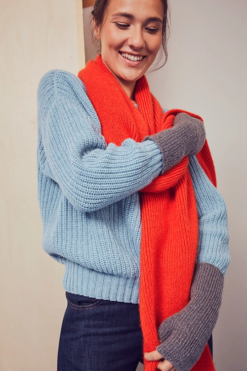 Echarpe laine femme bobalex 1