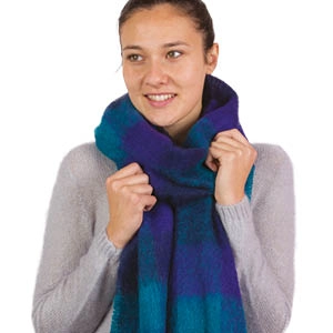 Grande echarpe mohair  