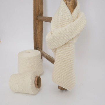 Écharpe laine recyclée mixte 