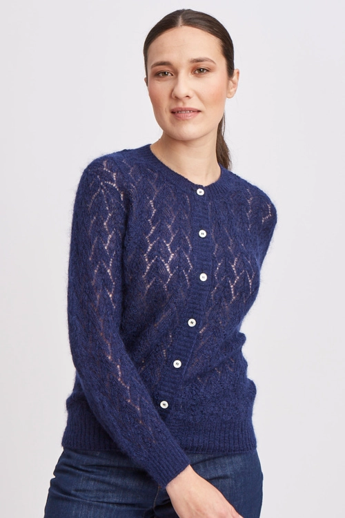 Gilet laine ajoure gma 3