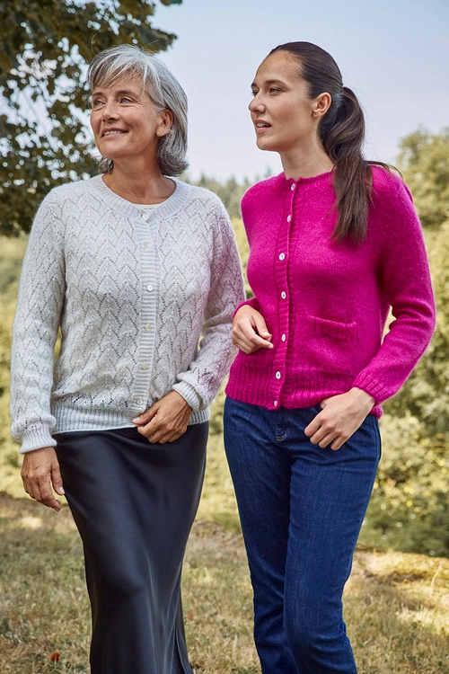 Gilet laine mohair poches gpm 7