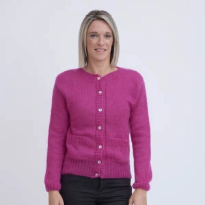 Gilet en laine à poches femme