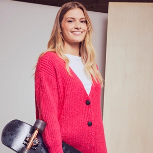 Gilet laine recyclée Lisa