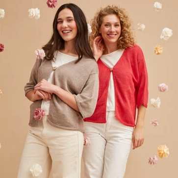 Gilet en lin pour femme 