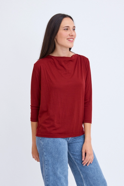 Haut col bateau merinos extra fin femme mfhb bam 2.jpg