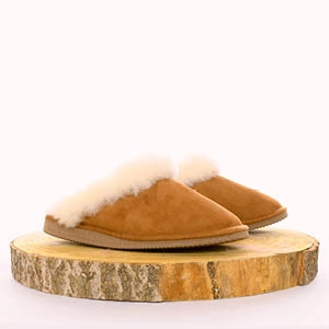 Mules peau d'agneau pour femmes
