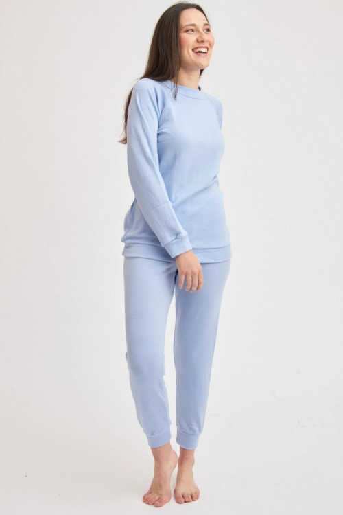 Pyjama laine mérinos femme