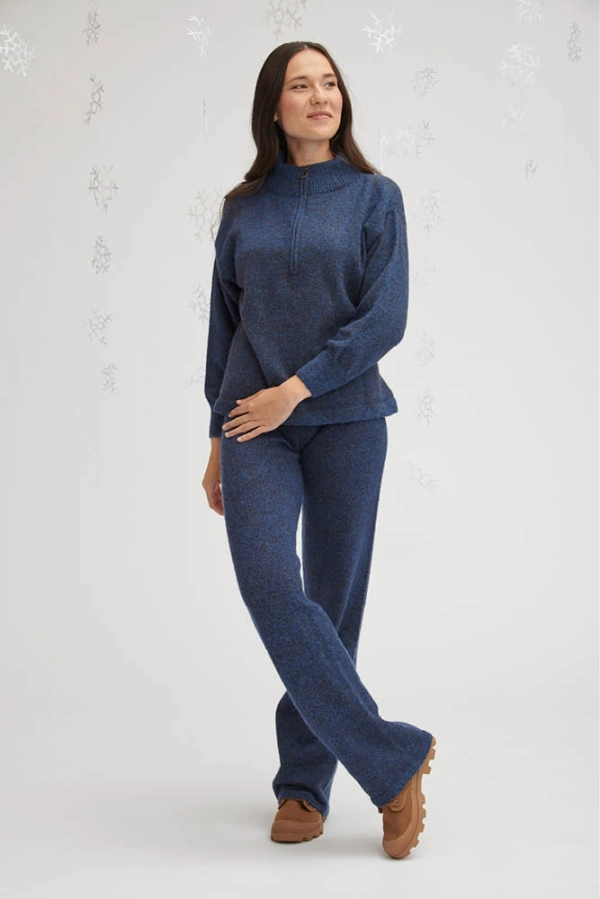 Pantalon en laine de yack pour femme 