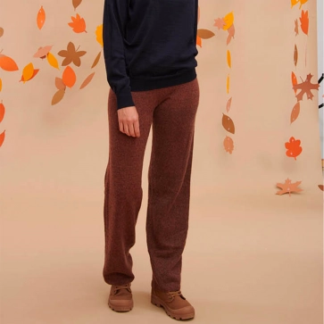 Pantalon en laine de yack pour femme