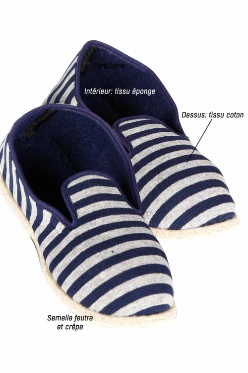 Pantoufles coton enfants 2