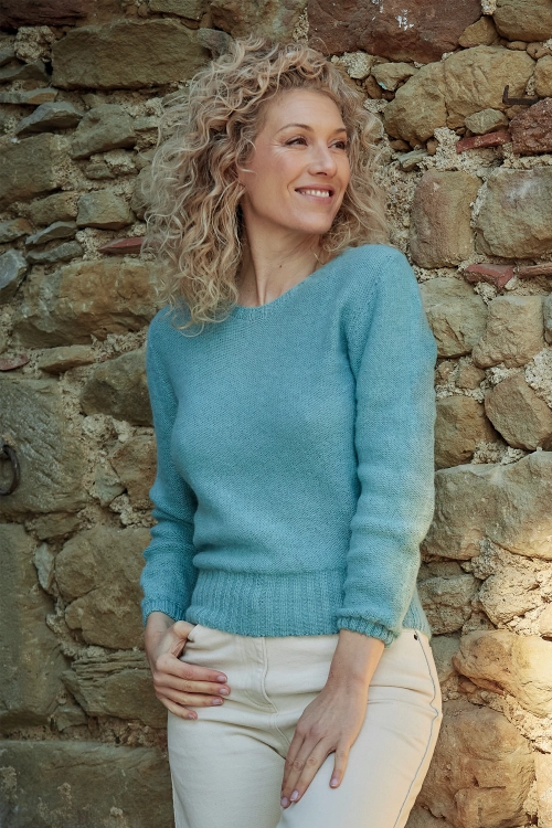 Petit pull mohair pour femme