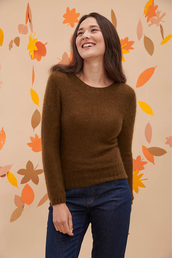 Gilet mohair ajouré