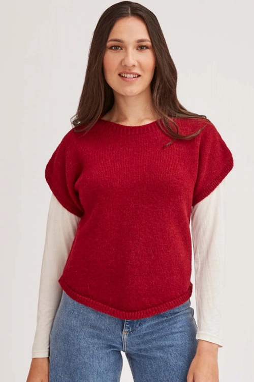 Pull alpaga manches courtes alpcf bam 2