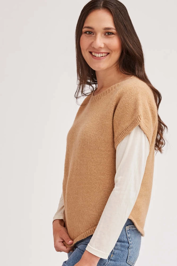 Pull alpaga manches courtes alpcf bam 3