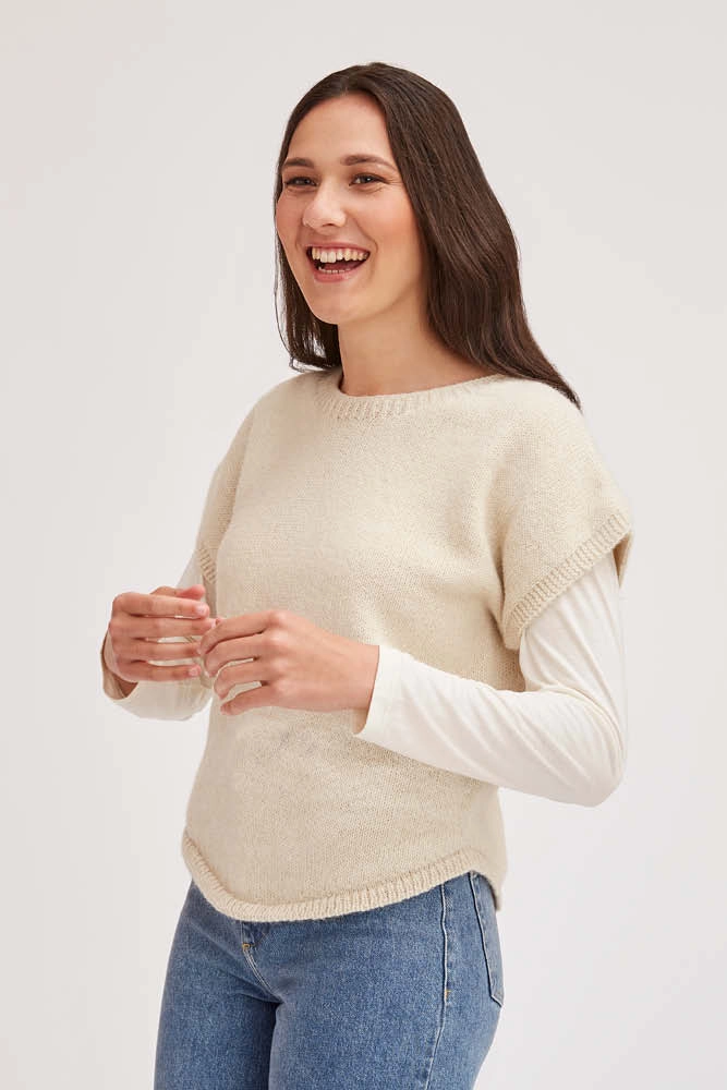 Pull alpaga manches courtes alpcf bam 4