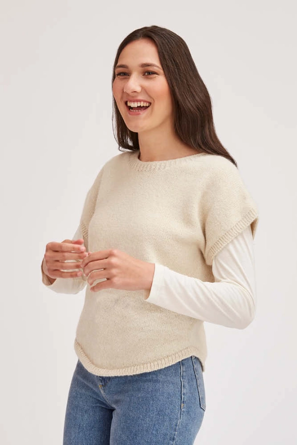 Pull alpaga manches courtes alpcf bam 4