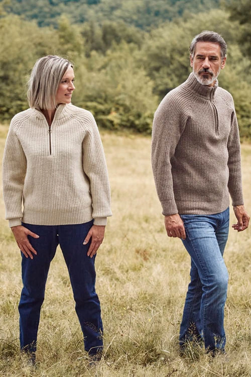 Pull camionneur merinos arles homme pastch 3