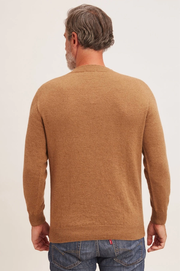 Pull laine chameau homme chapv bam 4