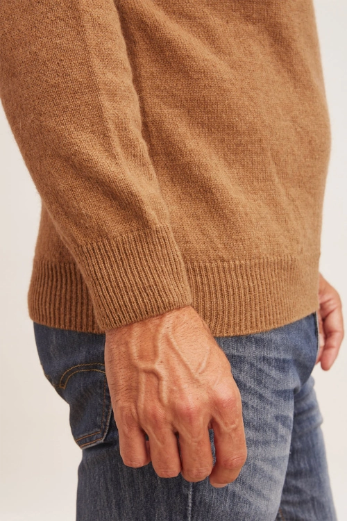 Pull laine chameau homme chapv bam 5