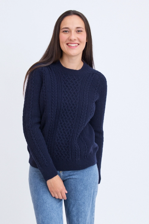 Pull laine merinos arles torsade femme pastptf 2