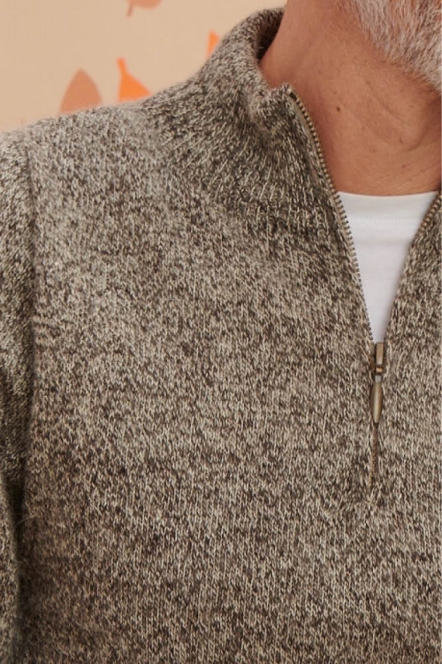 Pull laine yack col chemine homme ymz 4