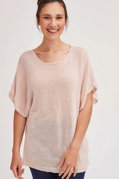 Pull tunique en lin  