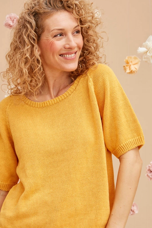 Pull manches 34 lin coton seacell lcstmc pe24 10