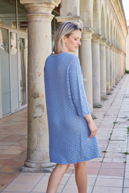 Robe courte coton recycle bobelo C